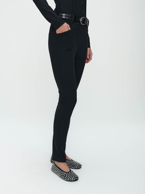 Jumpsuit Diana easy wear Technical Jersey | Black