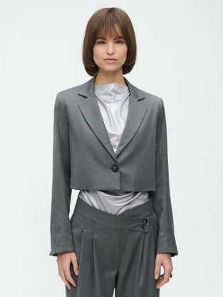 Estele Blazer | Dark Grey