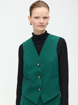 Erik Vest Technical Jersey | Green