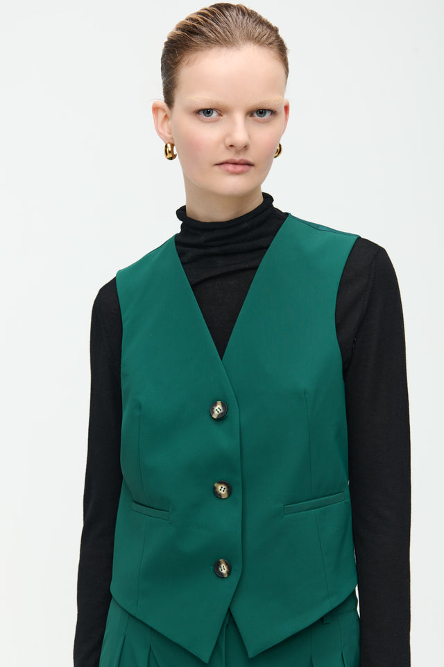 Erik Vest Technical Jersey | Green