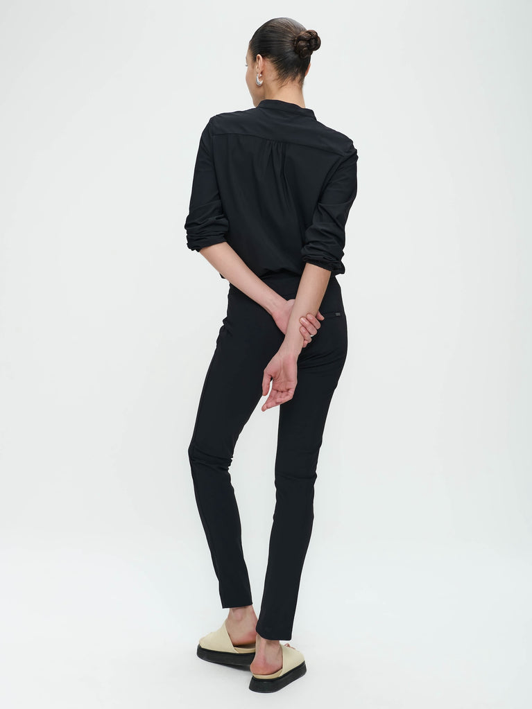 Pants Anna - Skinny fit Technical Jersey | Black