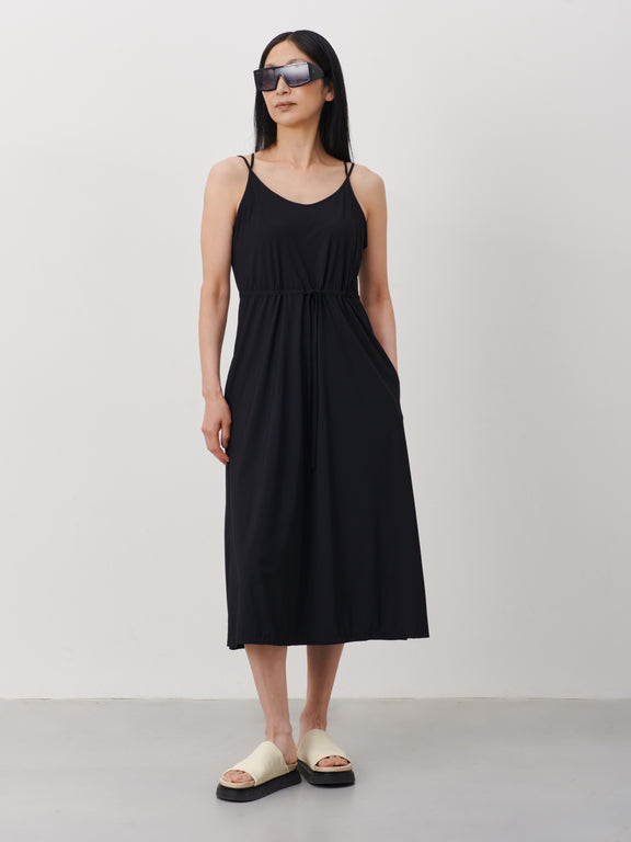 Ilze Dress Technical Jersey | Black