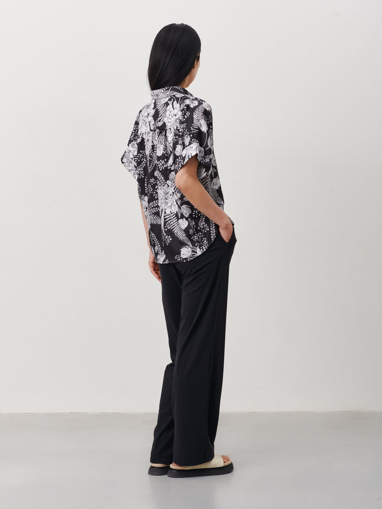 Romi Blouse | Black White