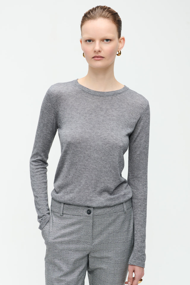 Katherine Pu Pullover | Dark Grey