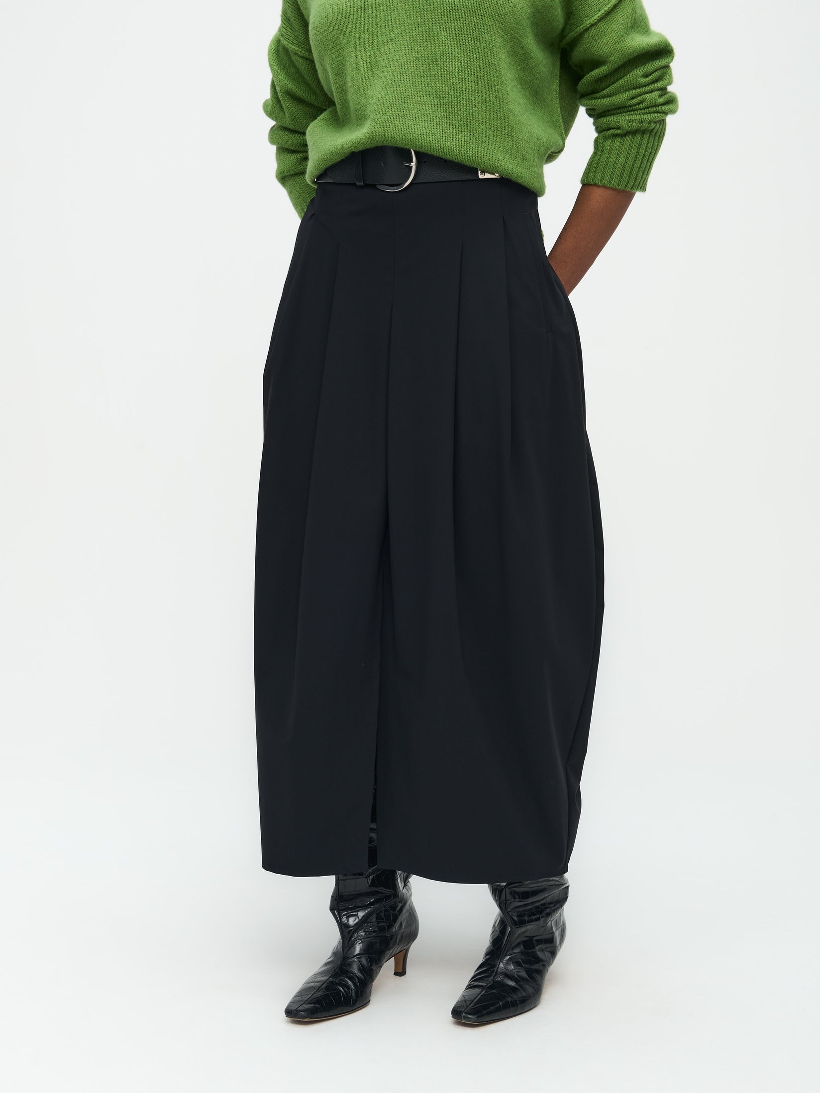 Jack Skirt Technical Jersey | Black