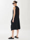 Laris Dress Technical Jersey | Black