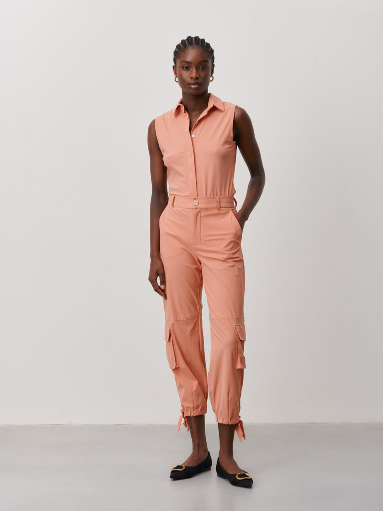 Trend Pants Technical Jersey | Apricot