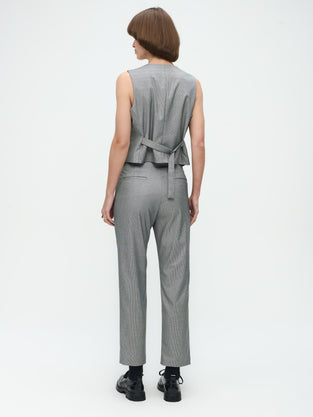 Mirela Pants | Grey Silver