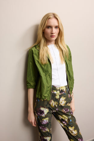 Betulla taffeta jacket | Green