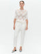 GaryZ shiny line viscose pants | Off White