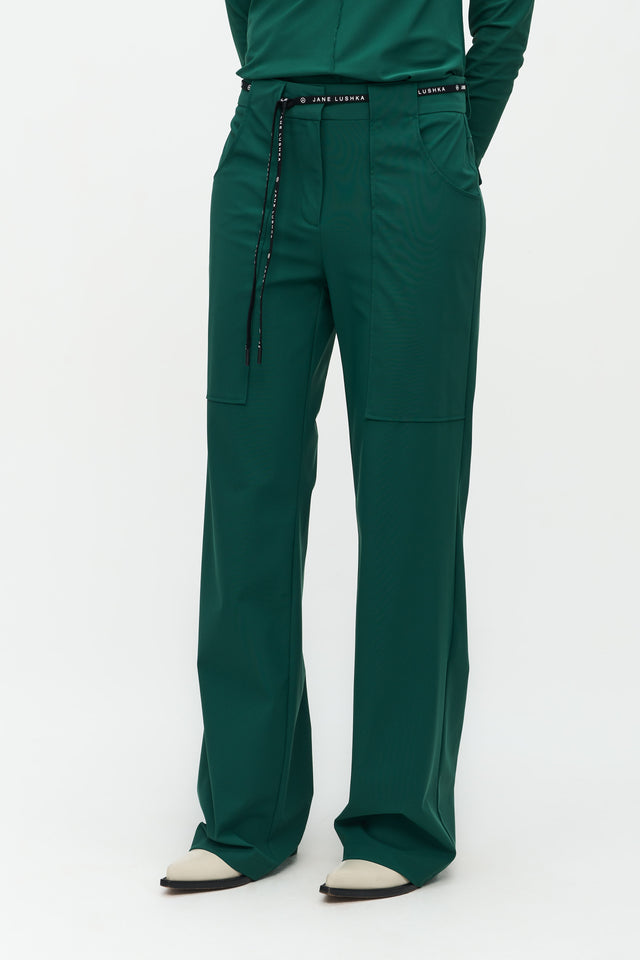 Cady Pants Technical Jersey | Green