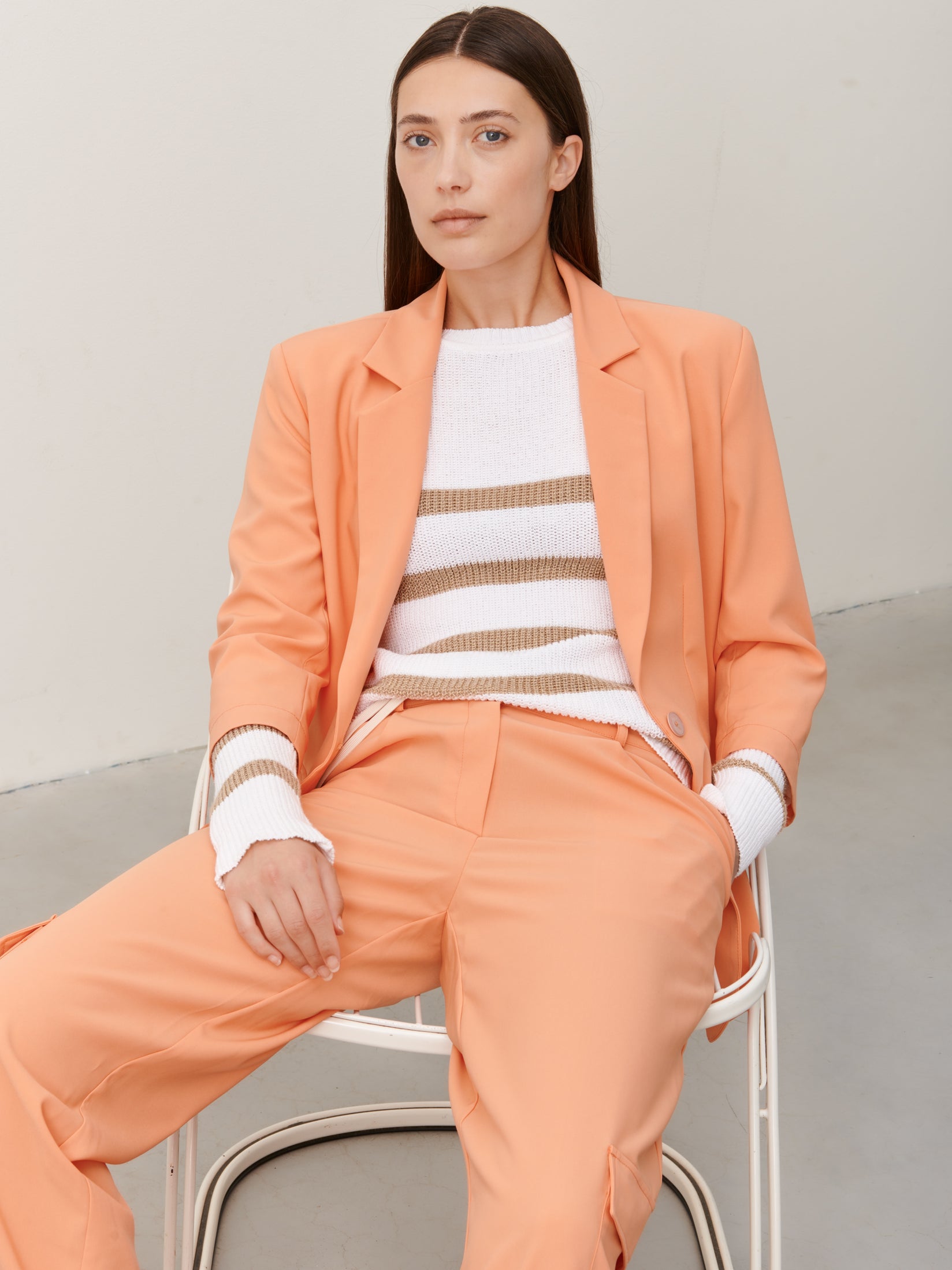 Fring Blazer | Orange