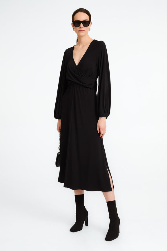 Odette day dress | Black