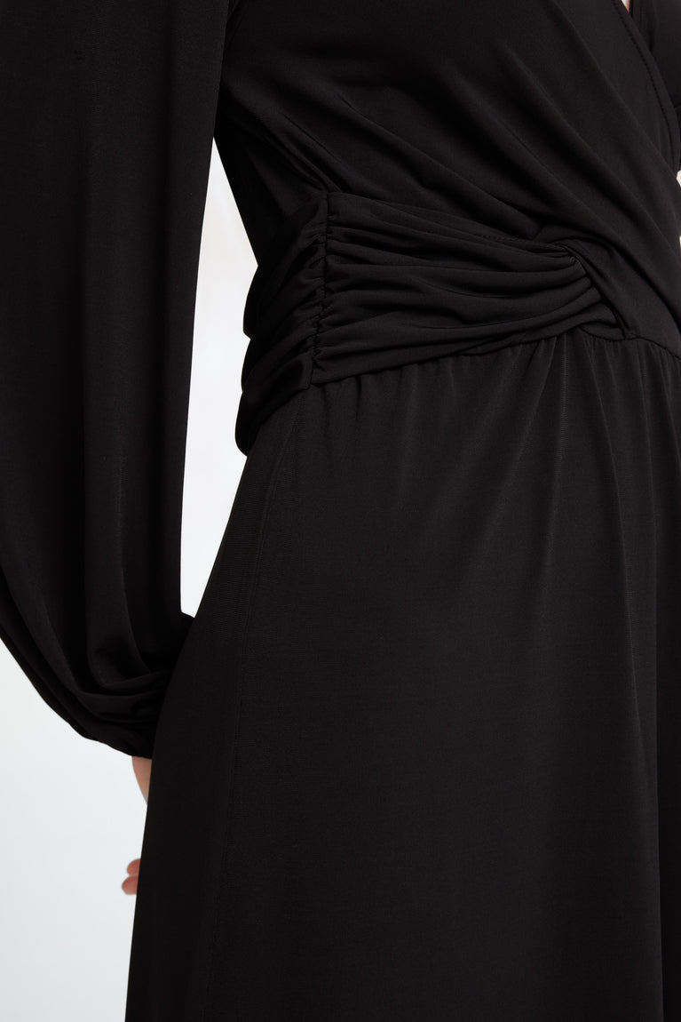 Odette day dress | Black