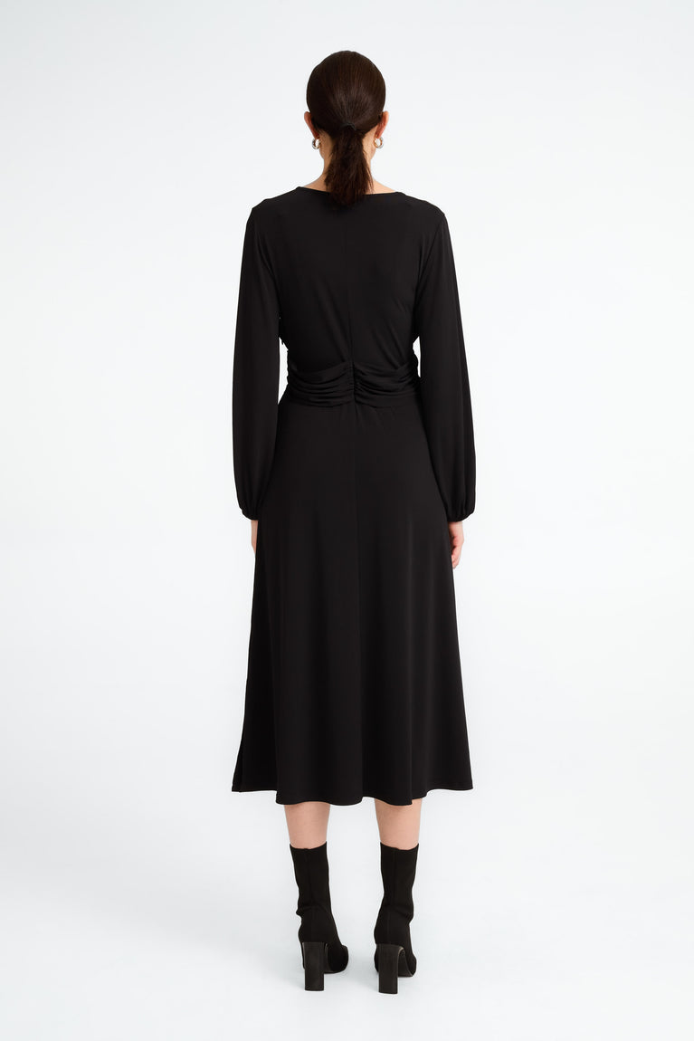 Odette day dress | Black