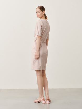 Lea Dress Technical Jersey | Pudra