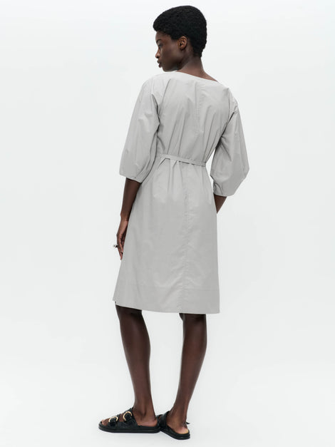 Crisalide cotton dress | Grey