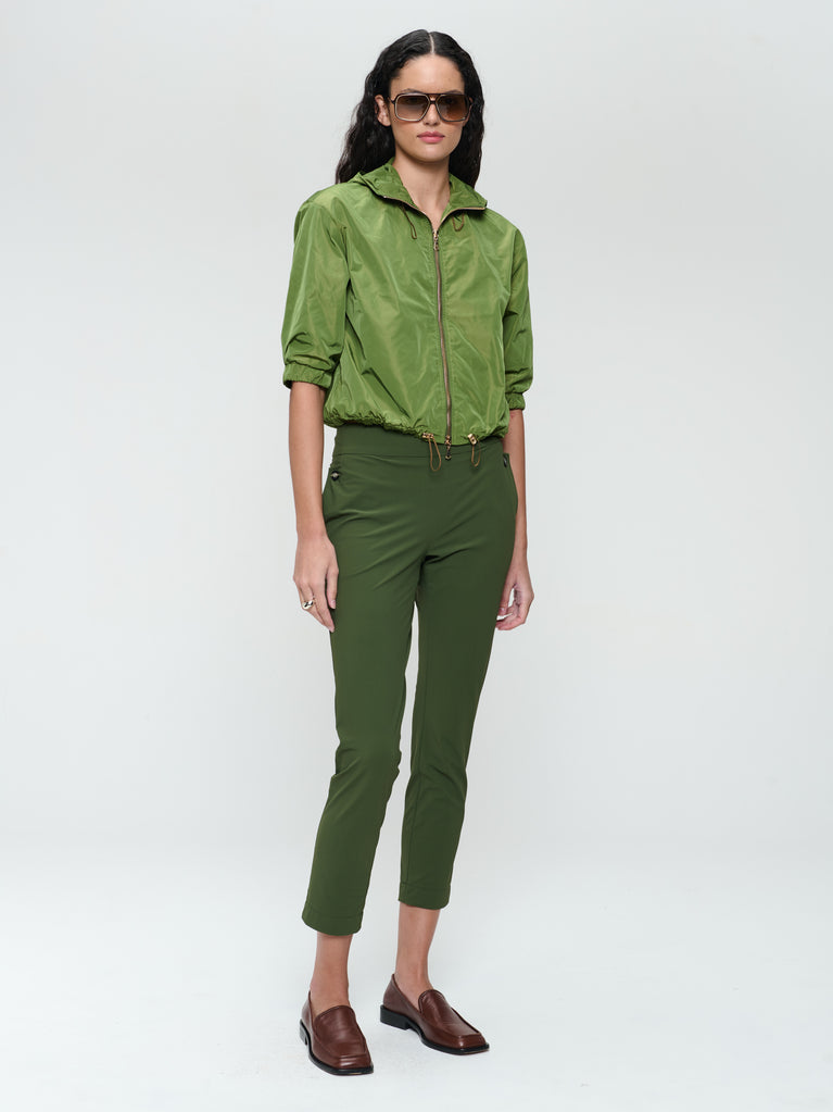 Betulla taffeta jacket | Green