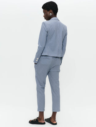 Zella pants technical jersey | Blue Melange