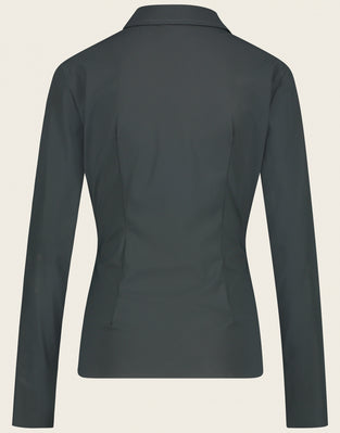 Blouse Betty easy wear Technical Jersey | Grigio Notte