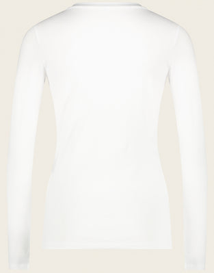 T shirt R Neck easy wear Organic Cotton | White