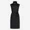 Dress poplin cotton blend | Black