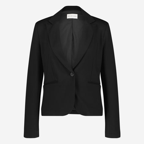 Elvira Blazer Eco Viscose | Black