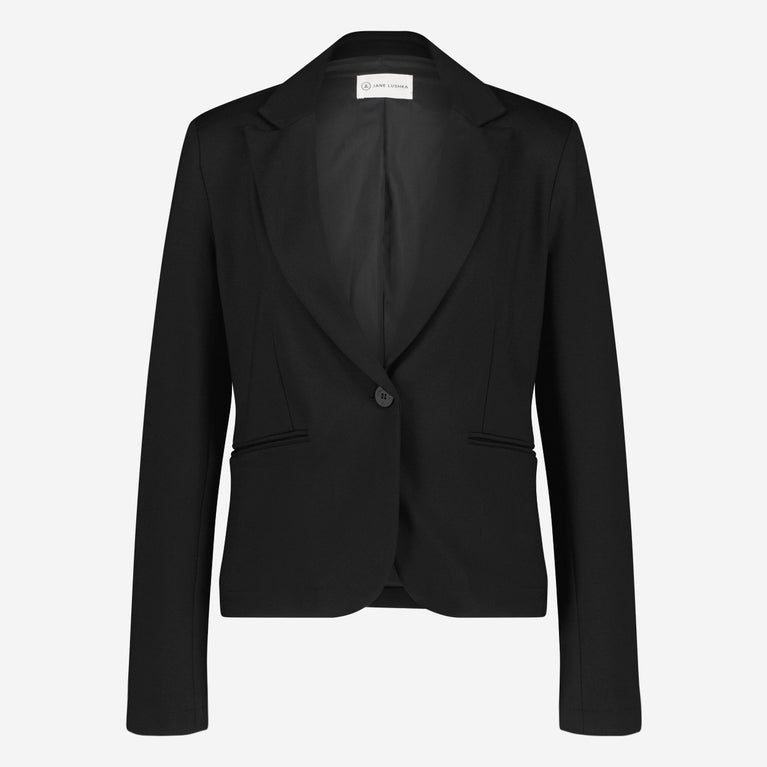 Elvira Blazer Eco Viscose | Black