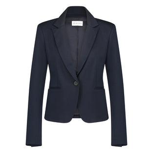 Elvira Blazer Eco Viscose | Blue