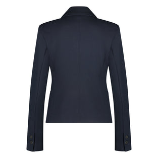 Elvira Blazer Eco Viscose | Blue