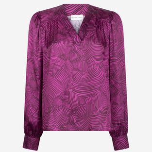 Liza Blouse | Fuxia