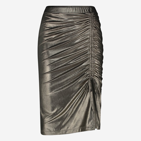 Sof Skirt | Gold Shiny