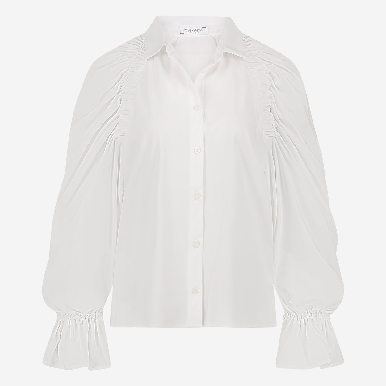 Mima Blouse Technical Jersey | White