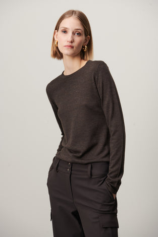 Katherine Pu Pullover | Brown