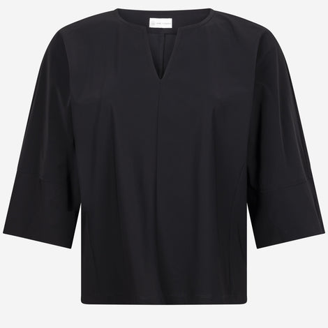 Stami Blouse Technical Jersey | Black