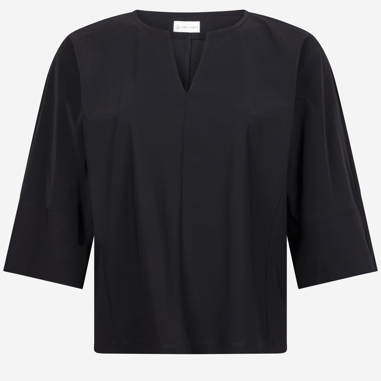 Stami Blouse Technical Jersey | Black