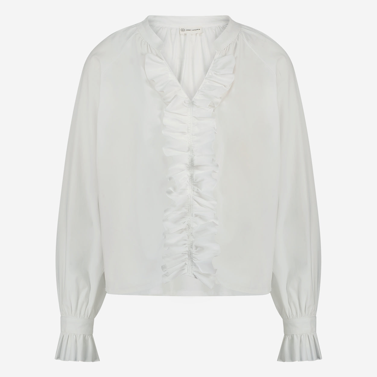 Selina Blouse Technical Jersey | White