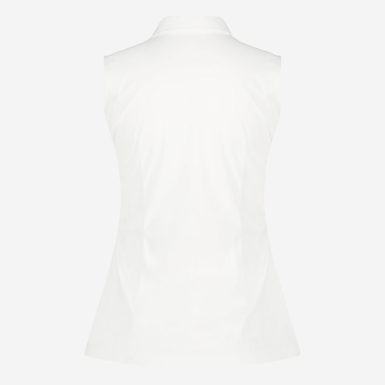 Kikkie Blouse Technical Jersey/WS | White