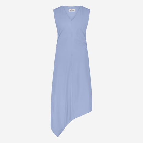 Annet dress technical jersey | Mid Blue