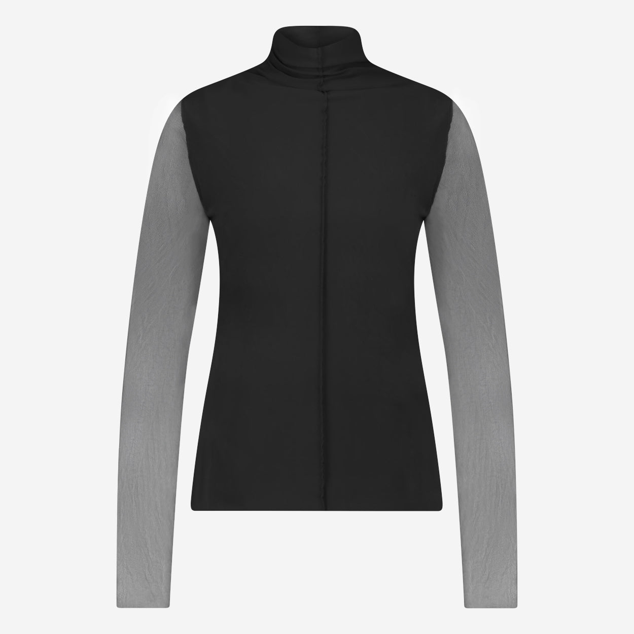 Zara Top Technical Jersey | Black