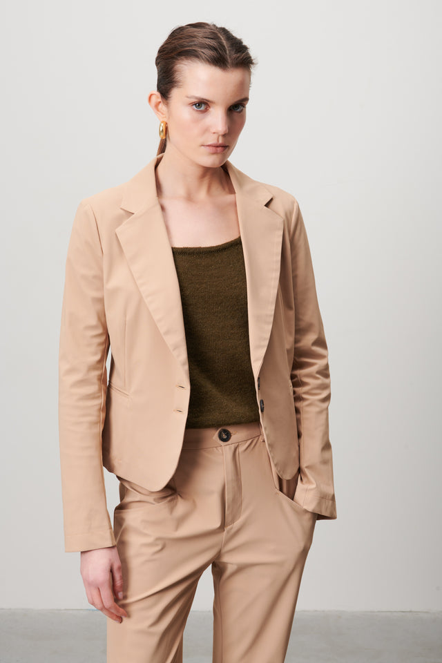 Solomon Blazer Technical Jersey | Beige