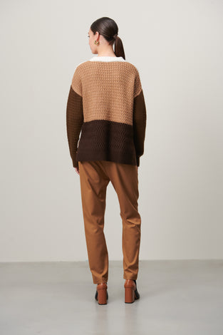 Camma Pullover | Brown