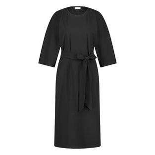 Jill Dress Technical Jersey | Black